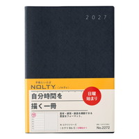 #日本能率（国内販売のみ） NOLTY 手帳 27年度版 B6 ウィークリー エクリ 5 ネイビー 2272 (2026年 12月始まり)