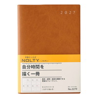 #日本能率（国内販売のみ） NOLTY 手帳 27年度版 B6 ウィークリー エクリ 8 キャメル 2279 (2026年 12月始まり)