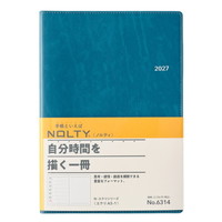 #日本能率（国内販売のみ） NOLTY 手帳 27年度版 A5 ウィークリー エクリ1 インディゴブルー 6314 (2026年 12月始まり)