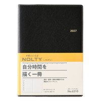 #日本能率（国内販売のみ） NOLTY 手帳 27年度版 A5 ウィークリー エクリ1 ブラック 6310 (2026年 12月始まり)