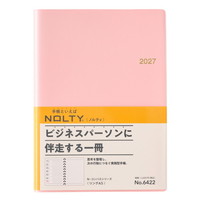 #日本能率（国内販売のみ） NOLTY 手帳 27年度版 A5 ウィークリー リング ピンク 6422 (2026年 12月始まり)