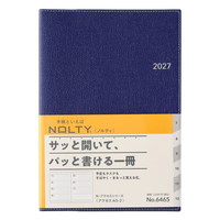 #日本能率（国内販売のみ） NOLTY 手帳 27年度版 A5 ウィークリー アクセス 2 ネイビー 6465 (2026年 12月始まり)