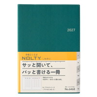 #日本能率（国内販売のみ） NOLTY 手帳 27年度版 A5 ウィークリー アクセス 3 グリーン 6468 (2026年 12月始まり)
