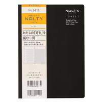 #日本能率（国内販売のみ） NOLTY 手帳 27年度版 A5 ウィークリー ティオ ブラック 6812 (2026年 12月始まり)