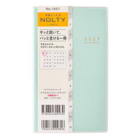 #日本能率（国内販売のみ） NOLTY 手帳 27年度版 マンスリー アクセスグランデ グリーン 1651 (2026年 12月始まり)