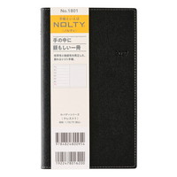 #日本能率（国内販売のみ） NOLTY 手帳 27年度版 ウィークリー クレスト 1 ブラック 1801 (2026年 12月始まり)