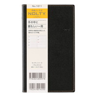 #日本能率（国内販売のみ） NOLTY 手帳 27年度版 ウィークリー クレスト 3 ブラック 1811 (2026年 12月始まり)
