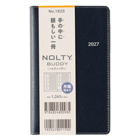#日本能率（国内販売のみ） NOLTY 手帳 27年度版 ウィークリー バディ 1 ネイビー 1820
