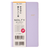 #日本能率（国内販売のみ） NOLTY 手帳 27年度版 ウィークリー バディ 2 ラベンダー 1831