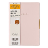 #日本能率（国内販売のみ） NOLTY 手帳 27年度版 B6 ウィークリー エクリPlus 7 ベビーピンク 2314 (2026年 12月始まり)