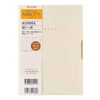 #日本能率（国内販売のみ） NOLTY 手帳 27年度版 B6 ウィークリー エクリPlus メモ オフホワイト 2320 (2026年 12月始まり)