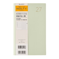 #日本能率（国内販売のみ） NOLTY U 手帳 27年度版 ウィークリー ミント 6521 (2026年 12月始まり)