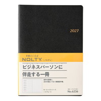#日本能率（国内販売のみ） NOLTY 手帳 27年度版 A5 ウィークリー リフレ 1 ブラック 6236 (2026年 12月始まり)