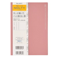 #日本能率（国内販売のみ） NOLTY 手帳 27年度版 A5 マンスリー アクセス マルチプランナー ピンク 6491 (2026年 12月始まり)