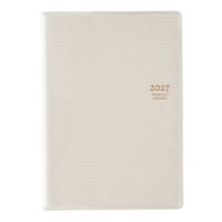 #日本能率（国内販売のみ） ペイジェム 手帳 27年度版 A6 マンスリー ホワイト 2711 (2026年 11月始まり)