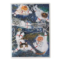 #日本能率（国内販売のみ） ペイジェム 家計簿 A6 27年度版 ウィークリー マンハッタナーズ 宇宙猫と春の星座 7853 (2026年 12月始まり)