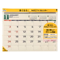#日本能率（国内販売のみ） NOLTYカレンダー　27年度版壁掛け B3横 C112