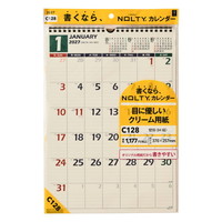 #日本能率（国内販売のみ） NOLTYカレンダー　27年度版壁掛け B4縦 C128