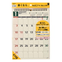 #日本能率（国内販売のみ） NOLTYカレンダー　27年度版壁掛け A4変型 C145