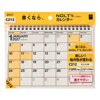 #日本能率（国内販売のみ） NOLTYカレンダー　27年度版卓上 A5横 C212