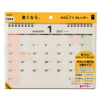 #日本能率（国内販売のみ） NOLTYカレンダー　27年度版卓上 B5横 C264