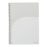 #キョクトウ・アソシエイツ ノート パペルール･Ｗリングノート B5 ホワイト PT114W
