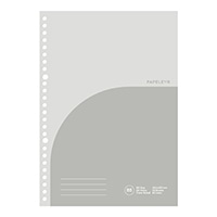 #キョクトウ・アソシエイツ ノート パペルール･ワイヤーノート B5  XPL02