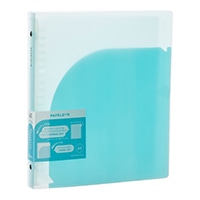 #キョクトウ・アソシエイツ ファイリング用品 パペルール･バインダー ミドル･A5 ライトブルー LN57LB