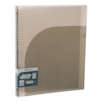 #キョクトウ・アソシエイツ ファイリング用品 パペルール･バインダー ワイド･A4 グレー LN59GR