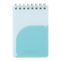 #キョクトウ・アソシエイツ メモ パペルール･Ｗリングメモ･ A7 ライトブルー E982LB