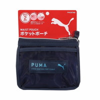 #クツワ(国内販売のみ） ポーチ メッシュポケットポーチ  ネイビー PM387NB