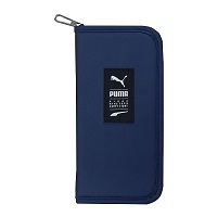 #クツワ(国内販売のみ） ペンケース ブックタイプ  ネイビー PM570NB