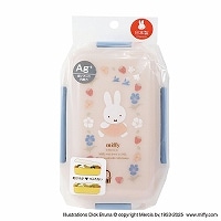 #クツワ(国内販売のみ） ランチ雑貨 密封4点留め弁当箱 一段 ミッフィー MF950