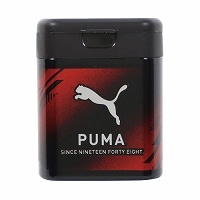 #クツワ(国内販売のみ） 筆記関連小物 PUMA･ミニ鉛筆削り ツイン ブラック PM604BK