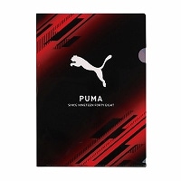 #クツワ(国内販売のみ） ファイリング用品 PUMA･クリアホルダー A4 ブラック PM611BK