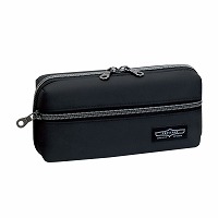 #クツワ 収納用品 プリザーブペンケースSi  ブラック AK080BK
