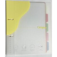 #コクヨ ファイリング用品 キャンパスバインダー B5･2穴 イエロー MPﾙ-PP358-L1Y