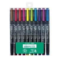 #ゼブラ(国内販売のみ） 蛍光ペン オプテックス・ケア　１０色セットWKCR1-10C