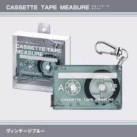 #サンスター文具(国内販売のみ） カセットテープメジャー ヴィンテージBL S4060270