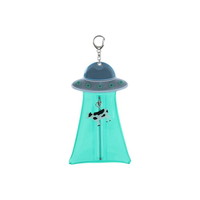 最終_#サンスター文具(国内販売のみ）  未確認飛行フラットポーチ  グリーン S2338807