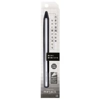 【サンスター文具】 鉛筆 メタルペンシル　ｍｅｔａｃｉｌ（メタシル） ホワイト S4541138
