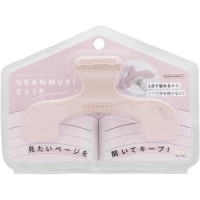 #サンスター文具(国内販売のみ） クリップ ウカンムリクリップ  ピーチベージュ S3623335