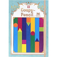 #サクラクレパス 画材用品 クーピーペンシル ブック型ケース入 36色セット 261301