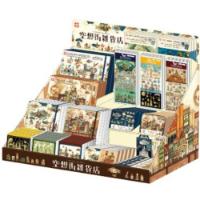 #サクラクレパス セット商品 空想街雑貨店 什器付セット  G-23クウソウガイザッカテンセット