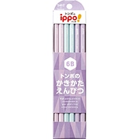 #トンボ鉛筆 鉛筆 かきかた鉛筆プレーン B B柄 KB-KPB01-6B