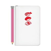 #ダイゴー メモ帳 ミニメモ 名刺サイズ すし A1386