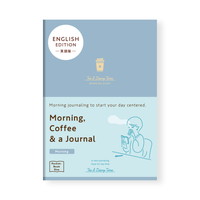 #ダイゴー 日記帳 朝とコーヒーと日記帳 英語版･A6 目覚め色 R2401
