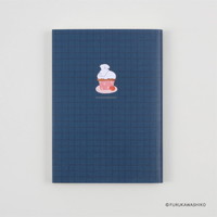 #ダイゴー(国内販売のみ） ライフスタイルノート 夜とカフェオレと日記帳･古川紙工 A6 イヌNV R2407