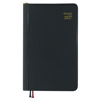 #ダイゴー ダイアリー 2027年度 アポイント 1W 鉛筆付  ブラック E1003