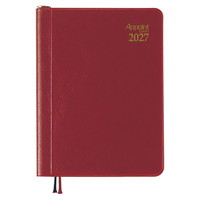 #ダイゴー ダイアリー 2027年度 アポイント 2W 鉛筆付  レッド E1014